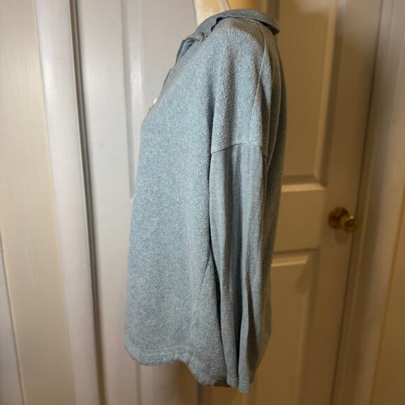 Soft Surroundings Adalyn Long Sleeve Quarter Zip Mock Neck Pullover Sweater XLP - Picture 4 of 7